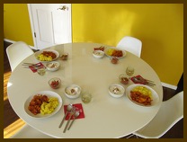 12月8日：カレー＆デザート 